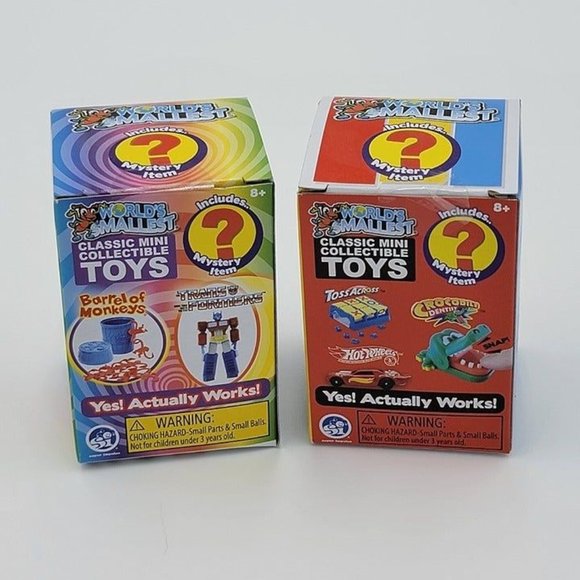 Worlds Smallest Toys Worlds Smallest Classic Minis Collectible Toys